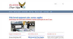 Desktop Screenshot of instockdesign.com